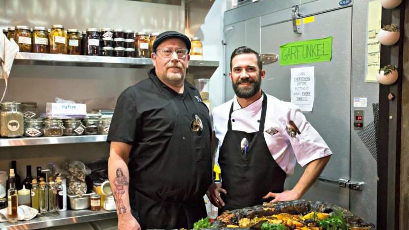 Robin Wasicuna (left) and Cory Rakowski (right). Photo by Karlynn Johnston. Robin Wasicuna (left) and Cory Rakowski (right). Photo by Karlynn Johnston.
