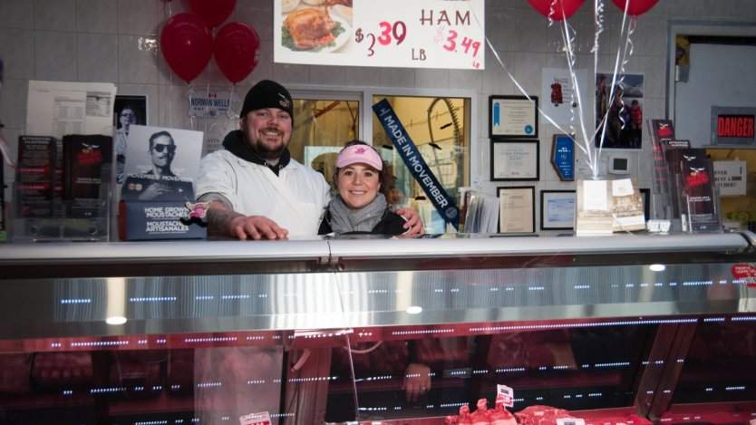 Darcy and Alicia from Real Deal Meats. Darcy and Alicia from Real Deal Meats.