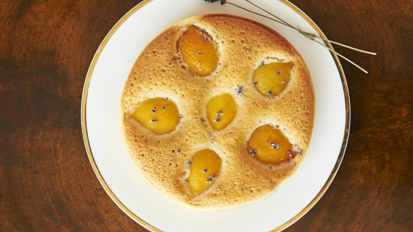 This Peach Lavender Financier Tart is just one of the beautiful things you can eat at this top Canadian patisserie in Edmonton. Duchess Bake Shop Edmonton