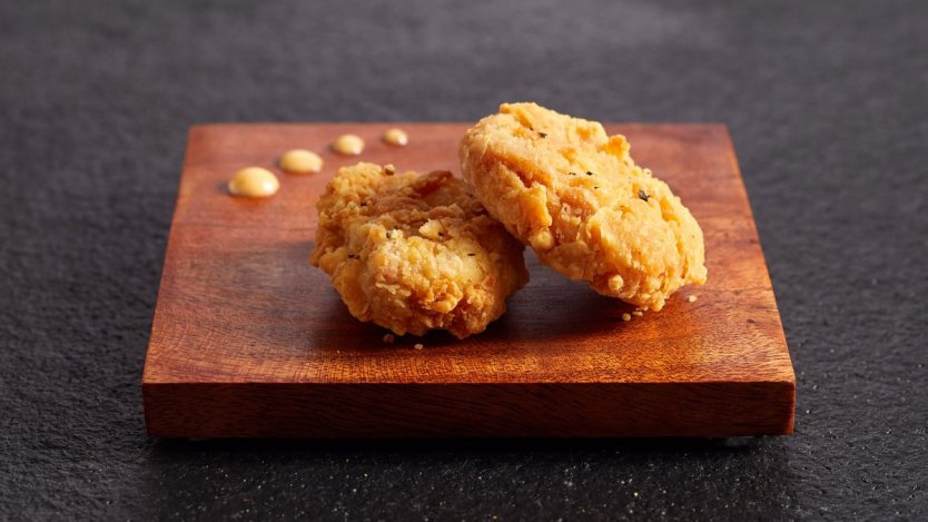 Eat Just's cultured chicken is produced in a laboratory using animal cells. Photo via Business Wire.