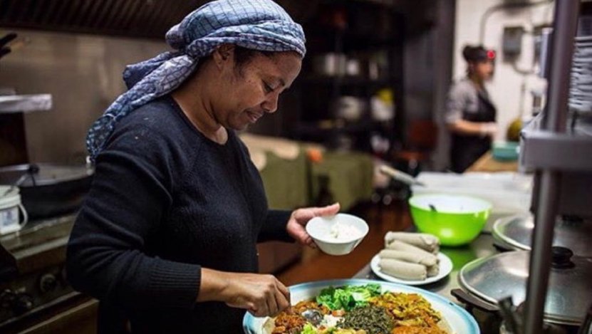 Image of Langano Skies co-owner Amsale Sumamo via Facebook