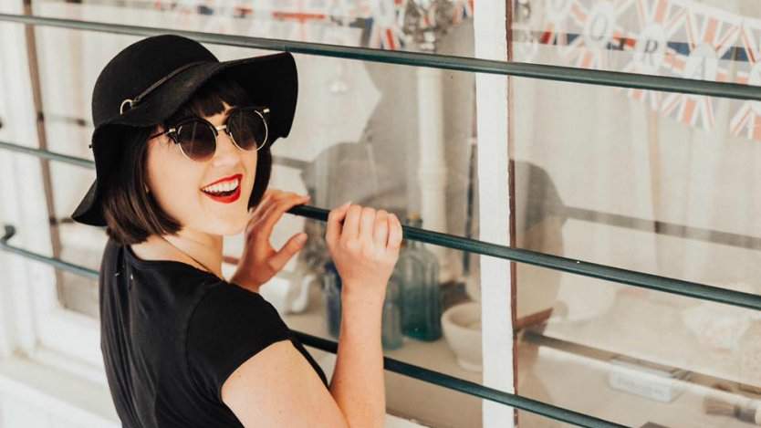 photo courtesy of Adam Deunk. Jazz singer Ellen Doty