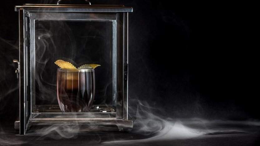 Lauren Mote's "Volcan De Fuego" is a cocktail and a show. Image for Daily bite: Four Seasons Resort Whistler launches Epic Mountains cocktail program by Lauren Mote