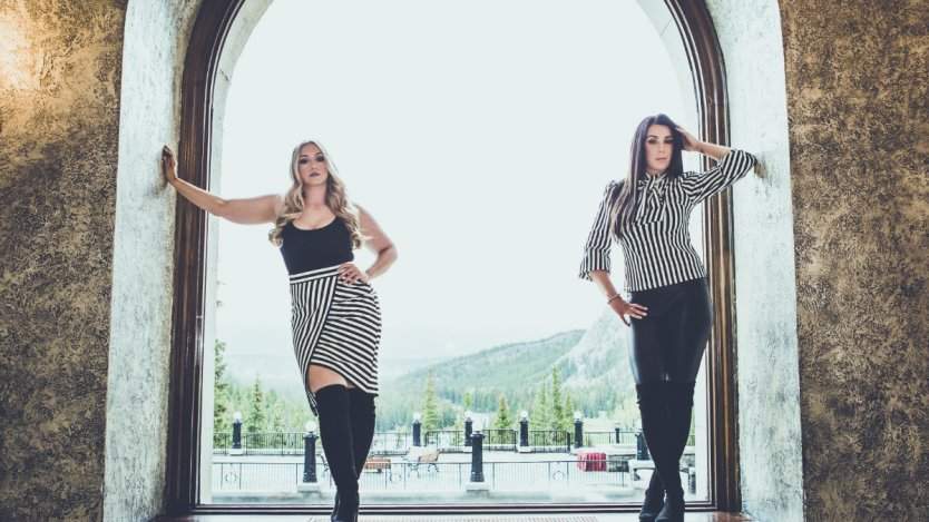 Image for One day in Regina: country duo FOXX Worthee 