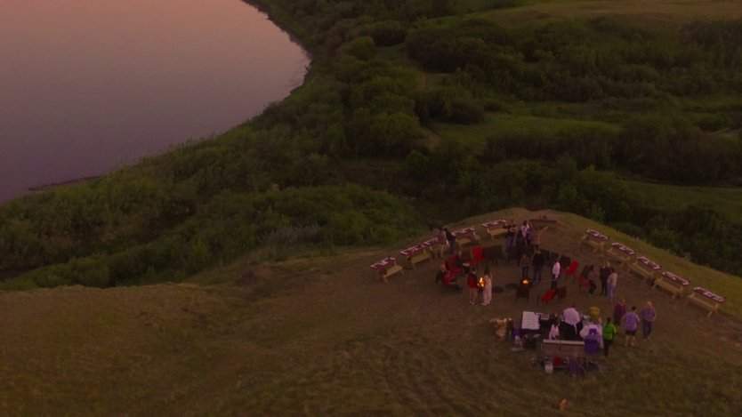 Image for Han Wi Moon Dinner combines wild foraged foods with modern culinary methods at Wanuskewin Heritage Park