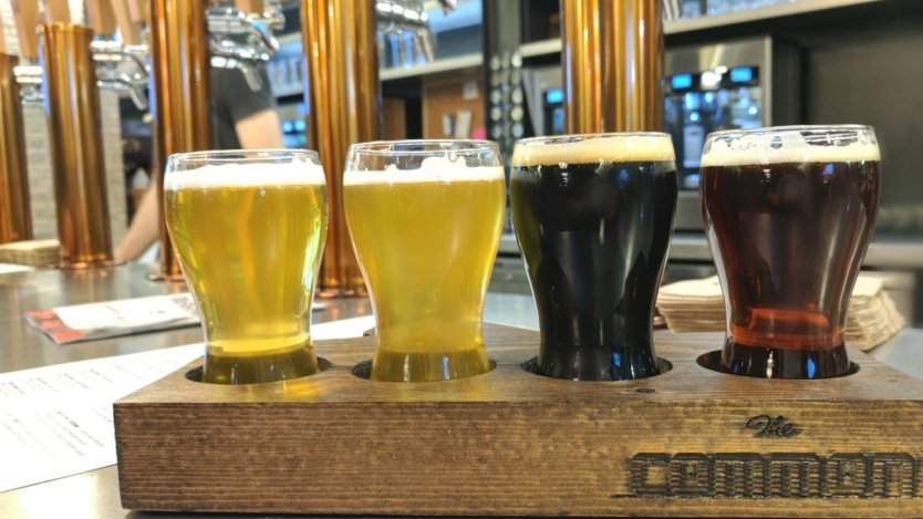 Order a flight of Torque Brewing's microbrews the next time you find yourself at The Forks in Winnipeg. The Common at The Forks Winnipeg