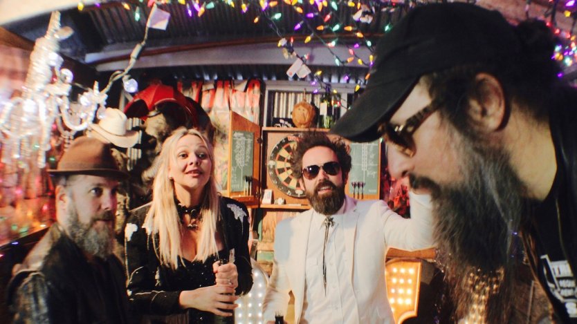 Image for Toronto based country rock band Blackie Jackett Jr. on eating on the road 