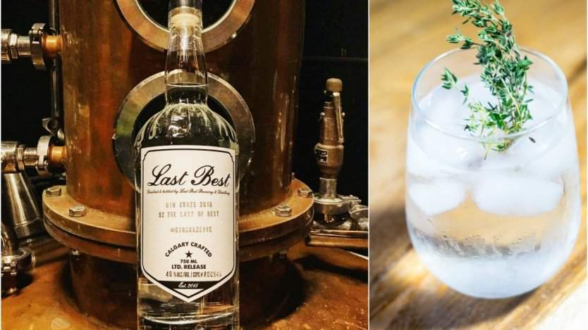 Image for Daily bite: Last Best Brewing and Distilling wraps #gincrazeyyc with limited edition gin