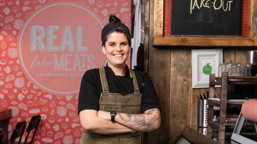 Lauren Marshall, chef and owner of Halifax's Real Fake Meats.