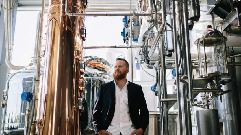 Wayne Gretzky Estates Winery and Distillery master distiller Joshua Beach. Wayne Gretzky Estates Winery and Distillery master distiller Joshua Beach.