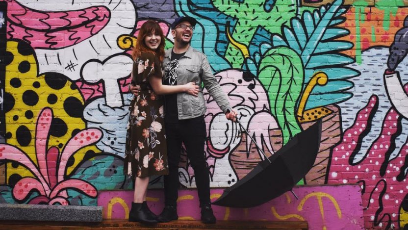 Photo of Matt Berry and partner Chelsea Squires courtesy of Ana Iammatte