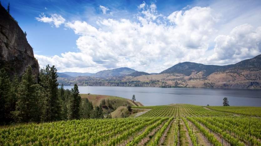 Okanagan Falls. Photo from BC Wine Institute. Okanagan Falls. Photo from BC Wine Institute.