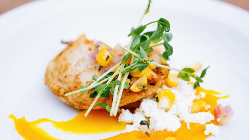 Prairie Harvest Cafe perogies. 