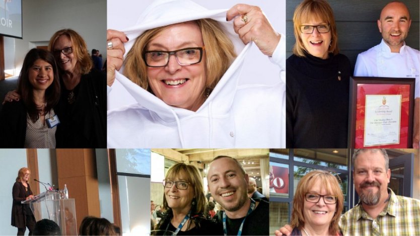 Photos of Anita Stewart either supplied, taken by author or found via Food Day Canada's Facebook page.