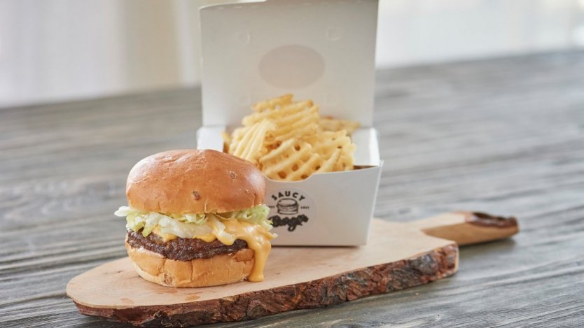 Photo via Saucy Burger's Facebook page.