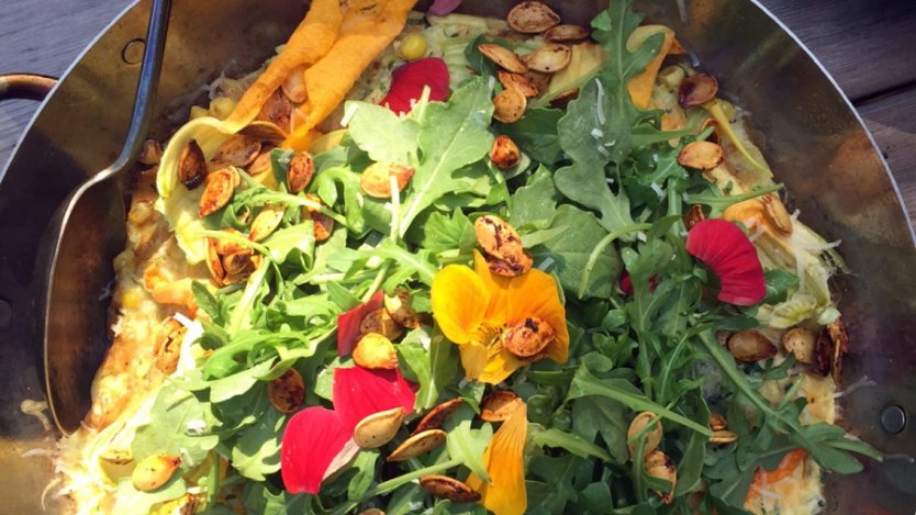 Image for Dining in the Simple Bites Kitchen: an interview with two-time cookbook author Aimée Wimbush-Bourque