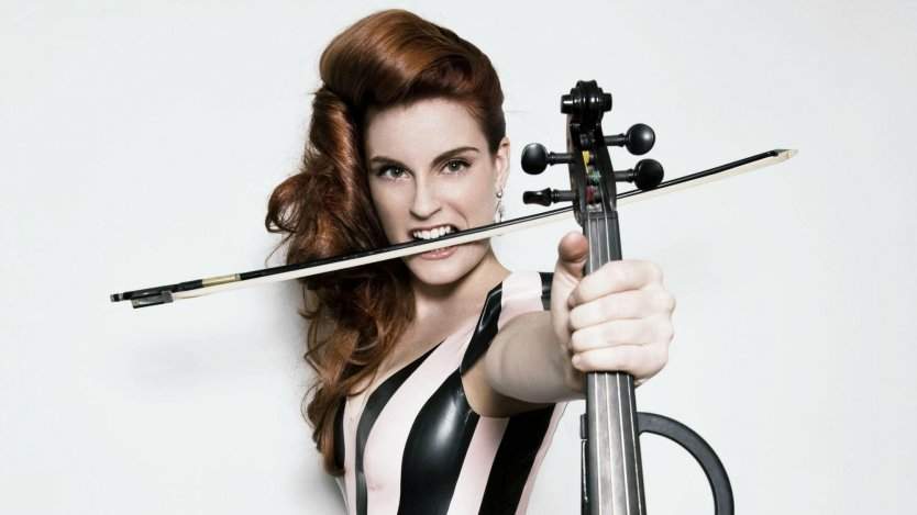 Violinist Sophie Serafino. Photo by Gino Nalini. Violinist Sophie Serafino