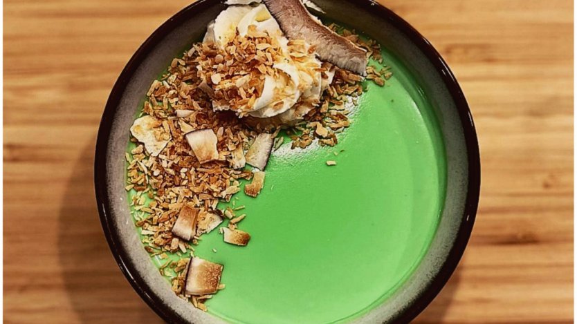 Photo of Tito Boy Restaurant's pandan panna cotta via Facebook.