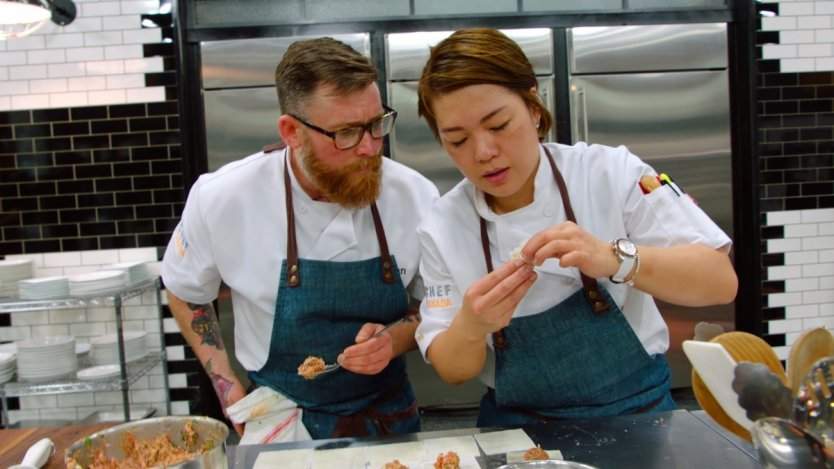 During This Weeks Episode Of Top Chef Canada Working In Pairs Wasnt All Its Cracked Up To Be