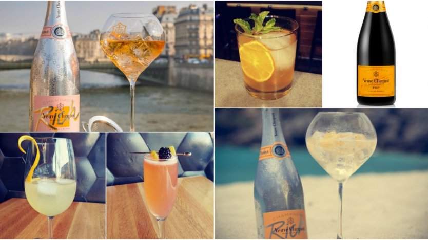 Image for Popping bottles for Yelloweek with Veuve Clicquot