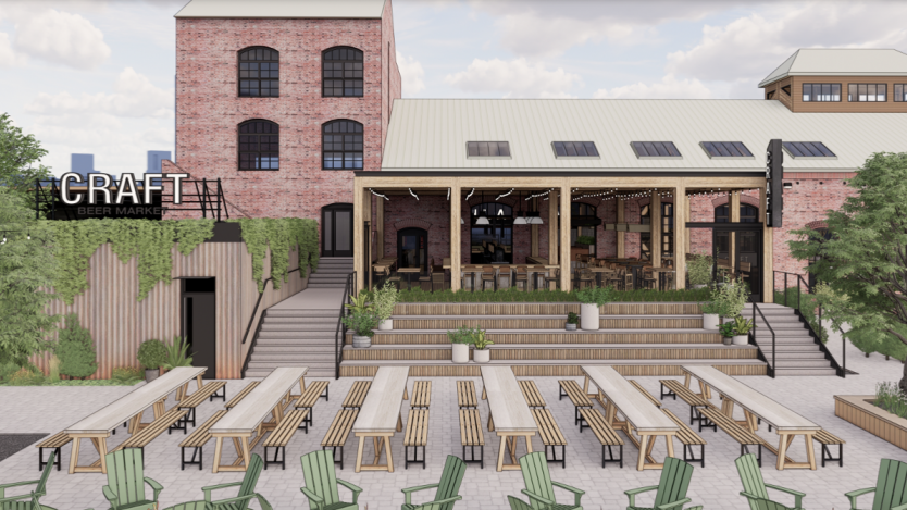 Image renderings of Victoria CRAFT Beer Market provided