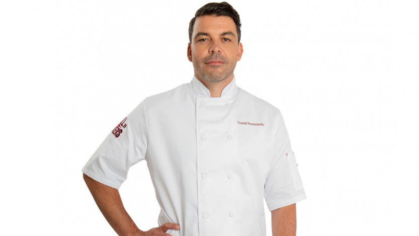 Photo provided by Food Network Canada. Chefs of Walls judge David Rousseau