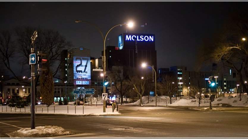photo courtesy of Molson Coors Canada. Image for Canadian food DYK: Montreal is home to the oldest brewery in North America