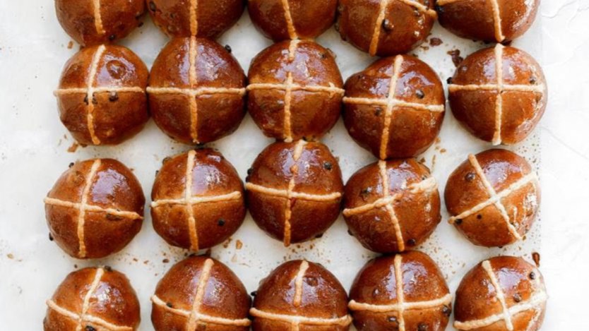 Image for Temper Chocolate and Pastry’s hot cross buns