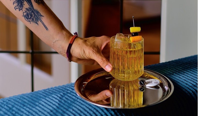 Photo by Jonathan Chovancek Image for Make it at Home: Lauren Mote’s One Below cocktail