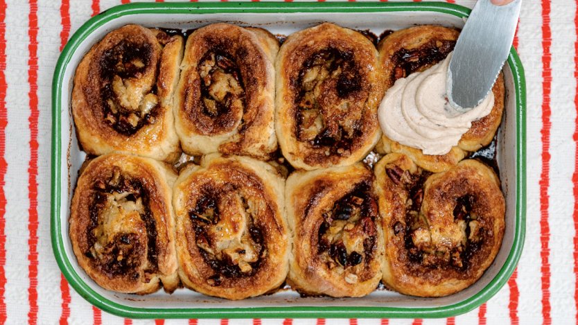 Photos and recipe provided by Appetite by Random House. Image for 'In Mary's Kitchen' sneak peek: Apple cinnamon biscuit buns