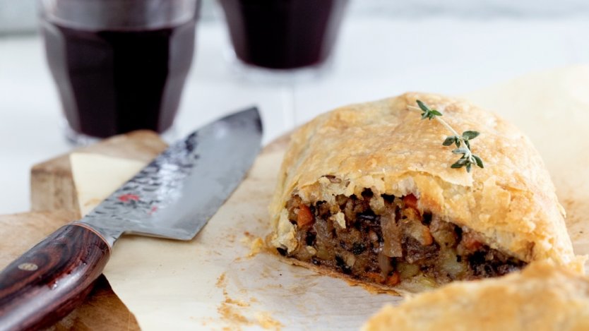 Image for Jillian Harris's and Tori Wesszer's mushroom Wellington