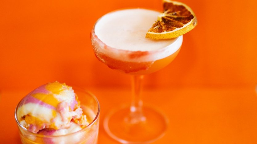 Image for Summer cocktail recipe: The Negroni Sour