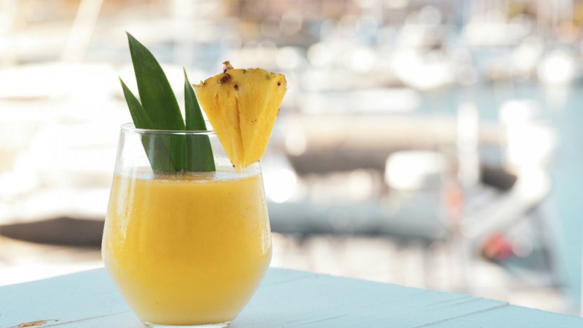 Image for Try this recipe for a non-alcoholic Turmeric Pina Colada