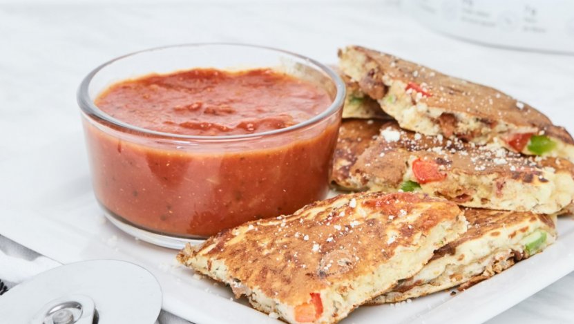 Image for Easy pizza pancakes