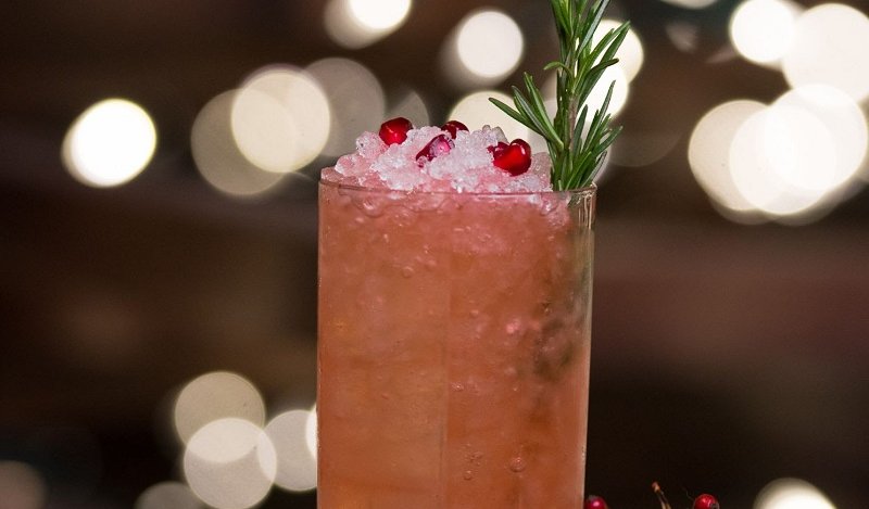 Image for Pomegranate Paloma from EPOCH Bar and Kitchen Terrace