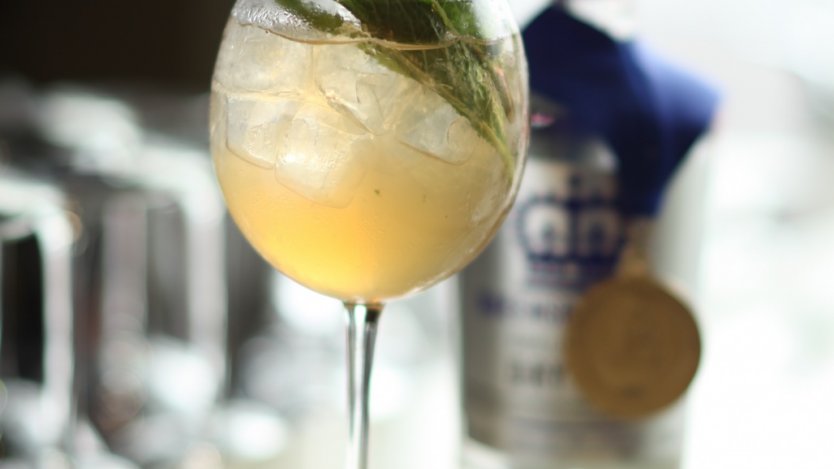 Image for Queensborough Gin “Double Gold” cocktail