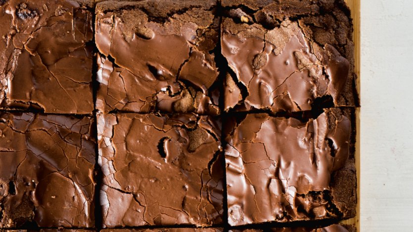 Image for Recipe for chocolate raspberry brownies from the 'Chocolate All Day' cookbook