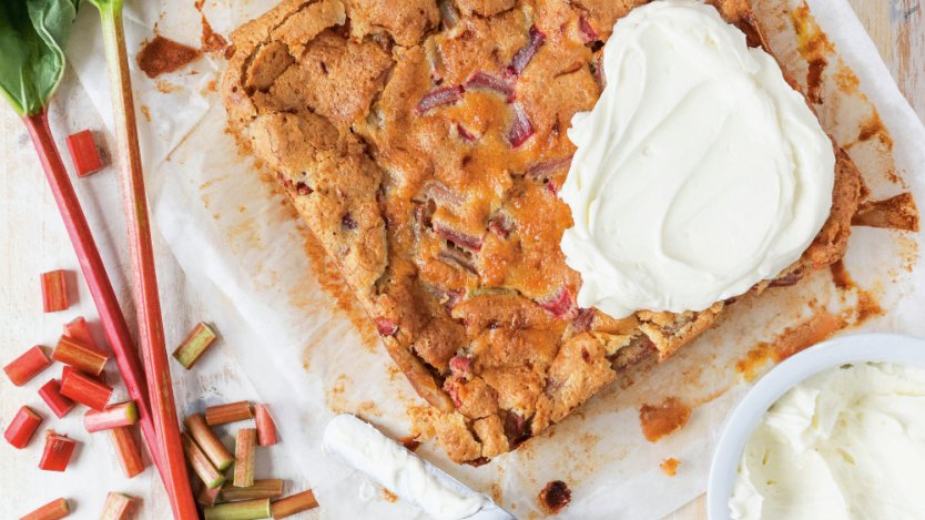 Image for Sneak Peek: Rhubarb custard bars from the Cake & Loaf Gatherings cookbook