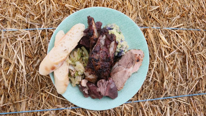 Image for Roast wild boar recipe from Moosemeat and Marmalade’s Dan Hayes