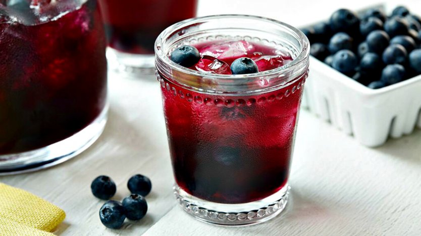 Green Tea And Blueberry Iced Tea | Eat North