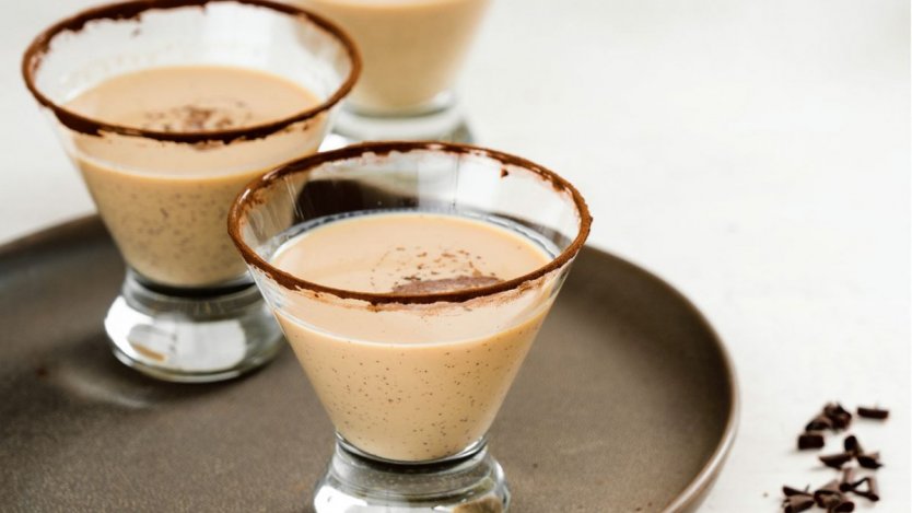 Image for Try this easy shaken chocolate martini recipe by chef Steven Hodge