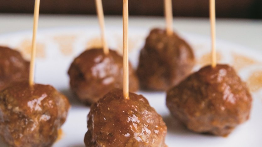 Image for Karlynn Johnston's sweet and sour meatballs