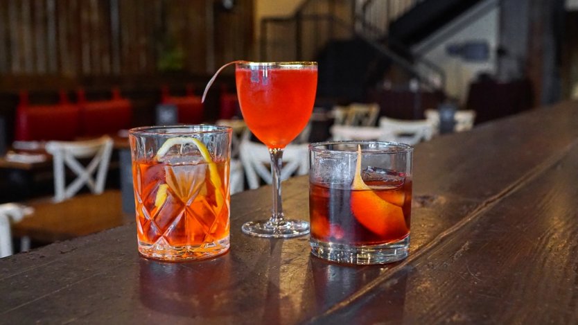 Image for Tuc Craft Kitchen's Bitter Fruit negroni