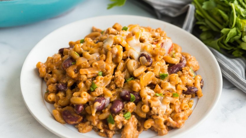 Image for Turkey chili mac n' cheese