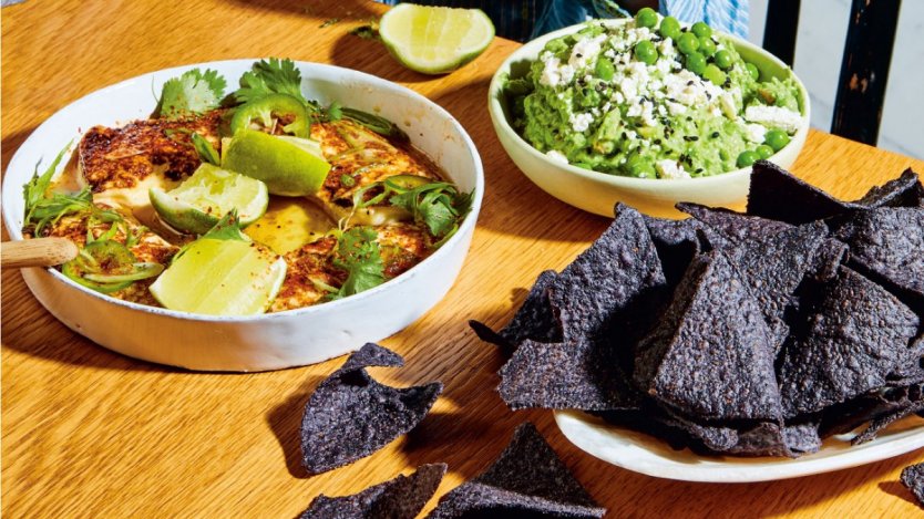 Photos and recipe provided by Penguin Random House. Image for Easy Summer Recipe: Sweet pea and avocado guacamole