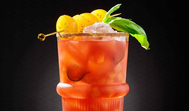 Image for Mott's Clamato Reserve's Yellow Tom Mary cocktail