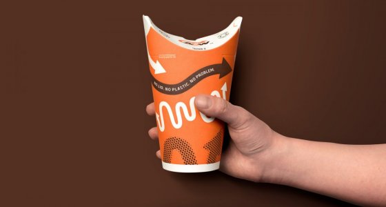Check it Out: A&W debuts Canada's first lidless and compostable cup - Vimarsana News
