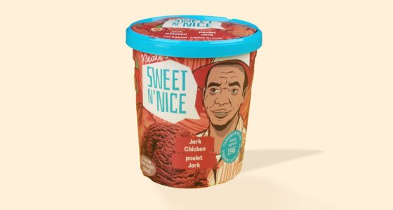 Best April Fools Day Food Joke Sweet N Nice Debuts Jerk Chicken Ice Cream Eat North This sweet cream ice cream, made with heavy cream, milk, sugar, and cornstarch, tastes just like what you get at cold stone creamy. sweet n nice debuts jerk chicken ice